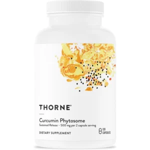 THORNE Curcumin Phytosome 500 mg Supports Healthy Response in Joints and Muscle - 120 Capsules